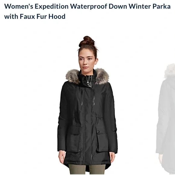Land’s End Women’s Winter Parka - Picture 9 of 10
